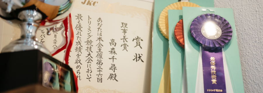 オーナースタイリスト 高森 千尋 経歴 | ドックアンドキャットサロン シュエット